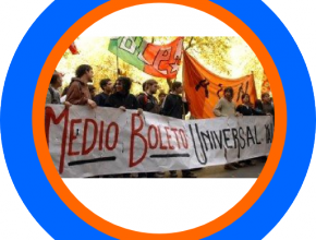Marcha Medio Boleto estudiantil 2008