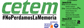 Acto por la Memoria